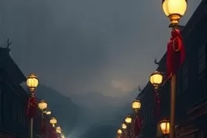 《末班渡轮》海报,夜色里靠岸的渡轮与时刻表